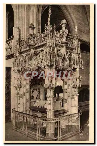 Bourg - Eglise de Brou - Mausolee de Marguerite de l&#39Austriche - Ansichtskarte AK