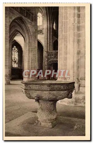 Bourg - Eglise de Brou - Le Benitier - Cartes postales