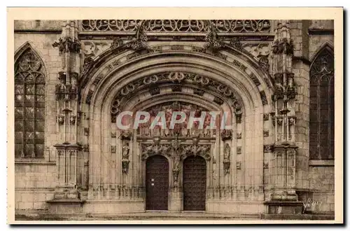 Bourg - Eglise de Brou - Le Portail - Cartes postales