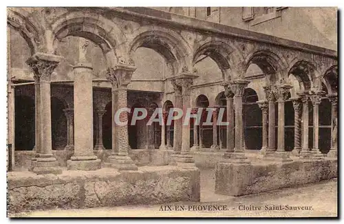 Aix en Provence - Cloitre Saint Sauveur Ansichtskarte AK