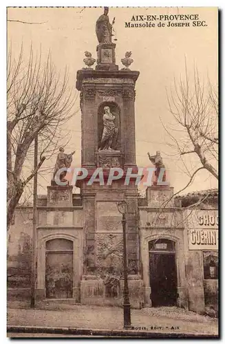 Aix en Provence - Mausolee de Joseph SEC Cartes postales