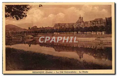 Besancon - Le Cite Universitaire - Le Doubs Ansichtskarte AK