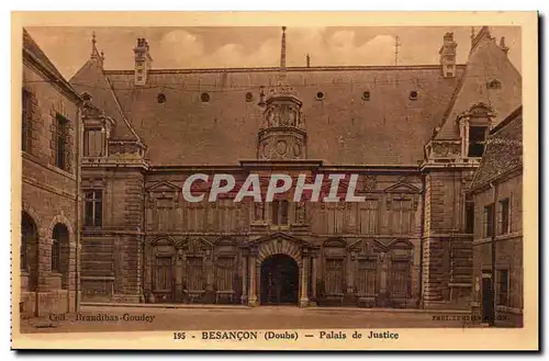 Besancon - Palais de Justice - Ansichtskarte AK