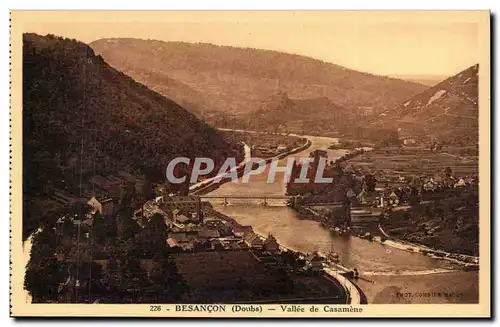 Besancon - Vallee de Casamene - Ansichtskarte AK