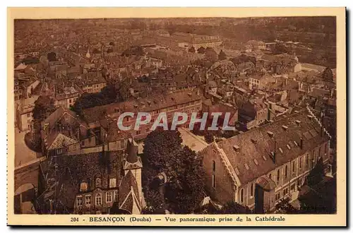 Besancon - Vue Panoramique prise de la Cathedrale - Cartes postales