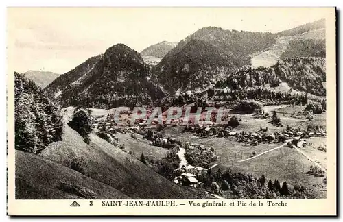 Saint Jean d&#39Aulph - Vue Generale et Pic de la Torche - Cartes postales