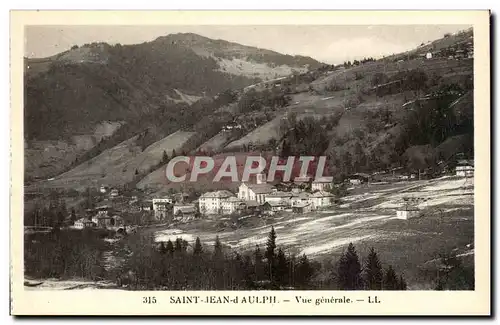 Saint Jean d&#39Aulph - Vue Generale - Cartes postales