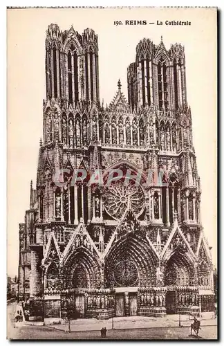 Reims - La Cathedrale - Cartes postales