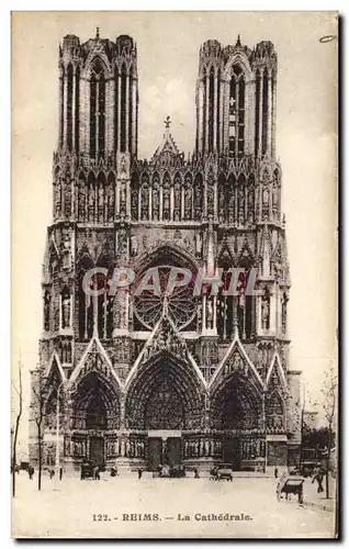 Reims - La Cathedrale - Cartes postales