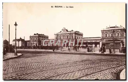 Reims - La Gare - Cartes postales