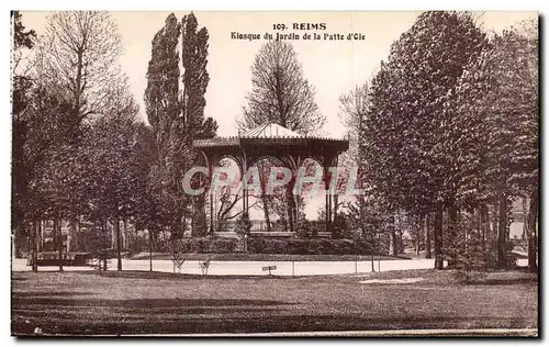 Reims - Kiosque du Jardin de la Patte d&#39oie - Ansichtskarte AK