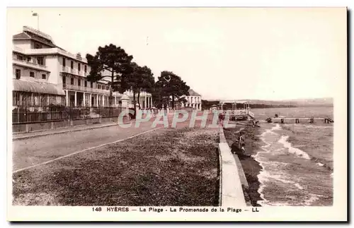 Hyeres - La Plage de la Promenade de la Plage - Cartes postales