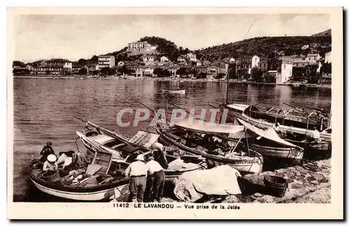 Le Lavandou - Vue prise de la Jetee - Cartes postales