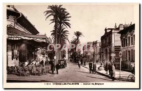 Hyeres - Avenue de Belgique Cartes postales