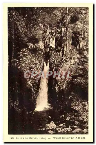 Ballon D&#39Alsace - Cascade du Saut de la Truite Cartes postales