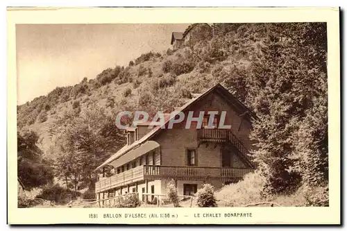 Ballon D&#39Alsace - Le Chalet Bonaparte Ansichtskarte AK