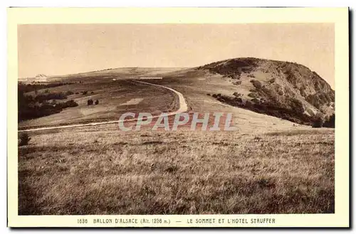 Ballon D'Alsace - Le Sommet et l'Hotel Stauffer Cartes postales