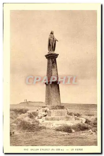 Ballon D'Alsace - La Vierge Cartes postales