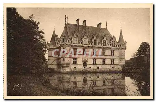 Cartes postales Chateau d&#39Azay le rideau