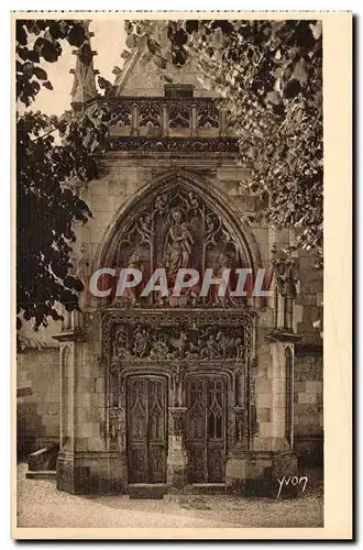 Cartes postales Chateau d&#39aMboise Porte de la chapelle St Hubert