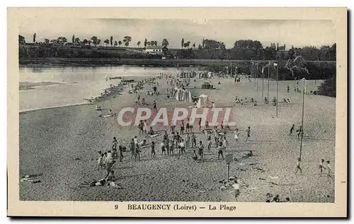 Beaugency Cartes postales la plage (enfants)