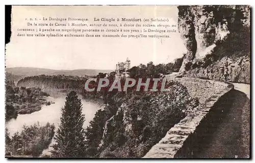 Dordogne Le Cingle a Montfort - Ansichtskarte AK