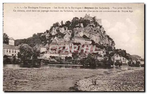 Chateau de Beynac - Les Bords de la Dorgogne - Cartes postales