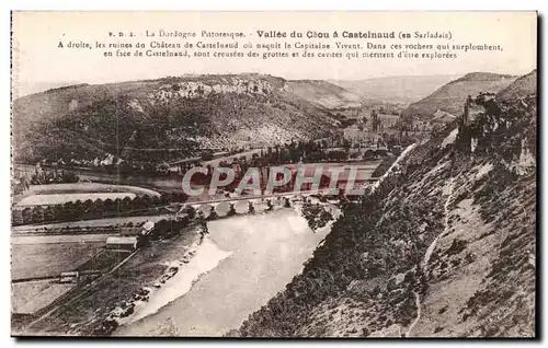 Vallee de Ceou a Castelnaud en Sarladais - Ansichtskarte AK