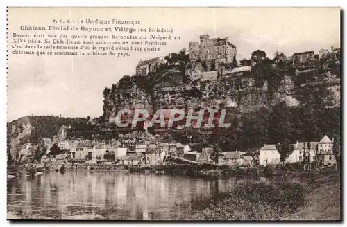 Chateau de Feodal de Beynac et Village - Cartes postales
