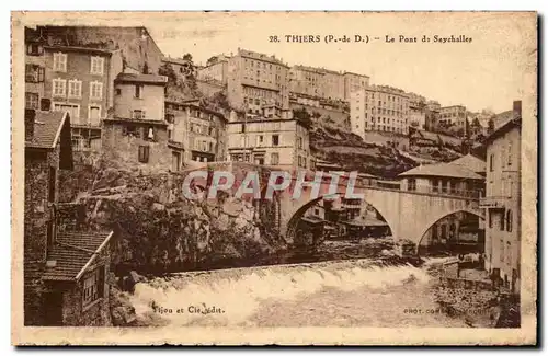 Auvergne Thiers Le pont de Seychalles