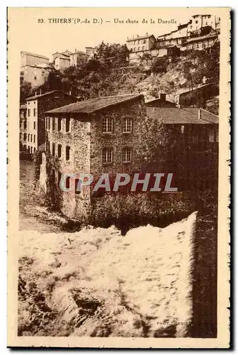 Auvergne Thiers Une chute sur la Durolle