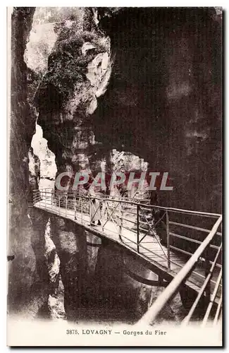 Auvergne Lovagny Ansichtskarte AK Gorges du Fier