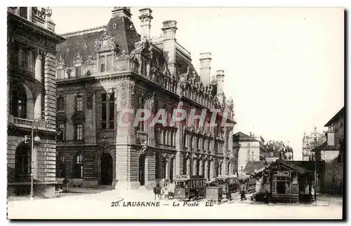 Suisse Lausanne Cartes postales La Poste