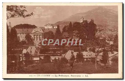 Chambery - La Prefecture - Panorama- Cartes postales