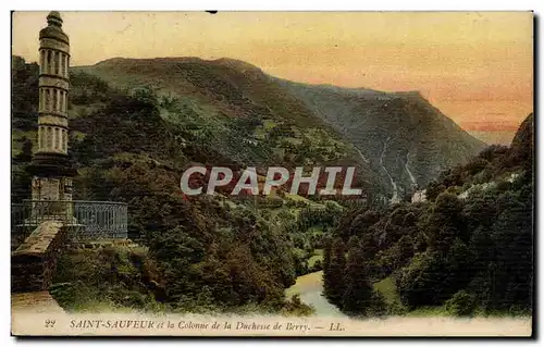 Saint Sauveur et la Colonne de la duchesse de Berry - Cartes postales