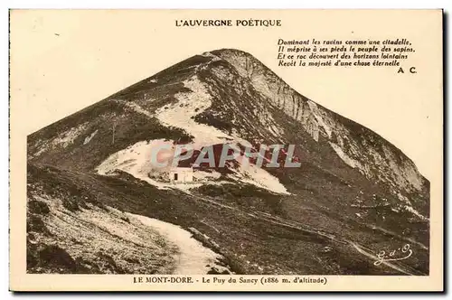 Le Mont Dore - Le Puy de Sancy alt 1886 - Cartes postales
