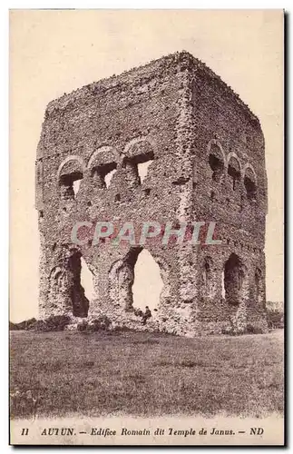 Autun - Edifice Romain dit Temple de Janus Ansichtskarte AK