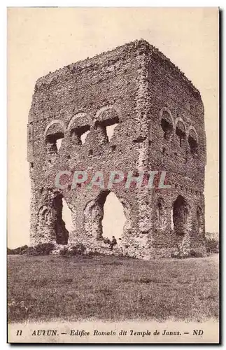Autun - Edifice Romain dit Temple de Janus Cartes postales