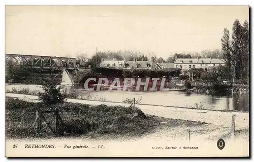 Rethondes - Vue Generale Cartes postales