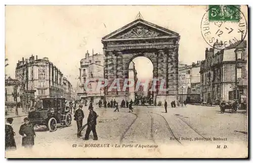 Bordeaux - La Porte d&#39Aquitaine - automobile - Cartes postales