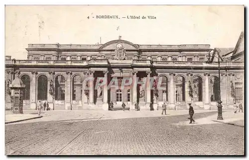 Bordeaux - L&#39Hotel de Ville - Cartes postales