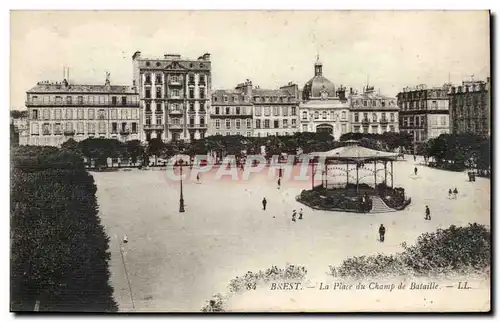 Brest - La Place du Champ de Bataille - Ansichtskarte AK