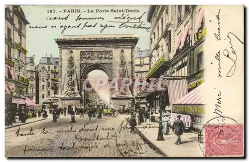 Paris 10 - La Porte Saint Denis - Cartes postales