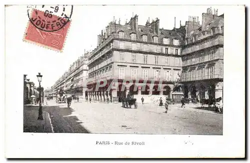 Paris - 1 - Rue de Rivoli - Cartes postales