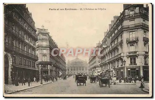 Paris - 8 - Avenue de l&#39Opera - Cartes postales