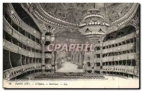 Paris 8 - L&#39Opera - Interieur - Cartes postales