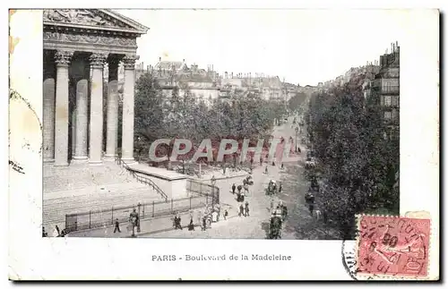 Paris 8 - Boulevard de la Madeleine - Cartes postales