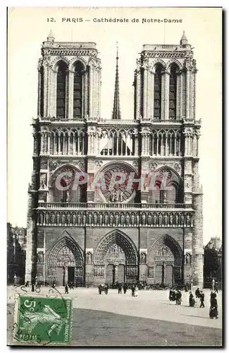 Paris 4 - Cathedrale de Notre Dame - Cartes postales