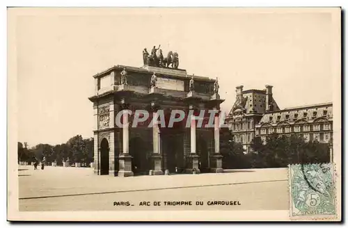 Paris 1 - Arc de Triomphe du Carrousel - Cartes postales