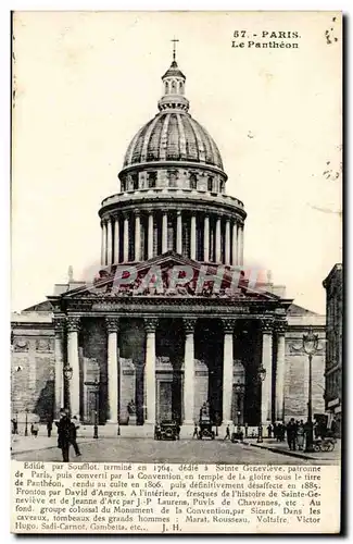 Paris - 5 - Le Pantheon - Cartes postales